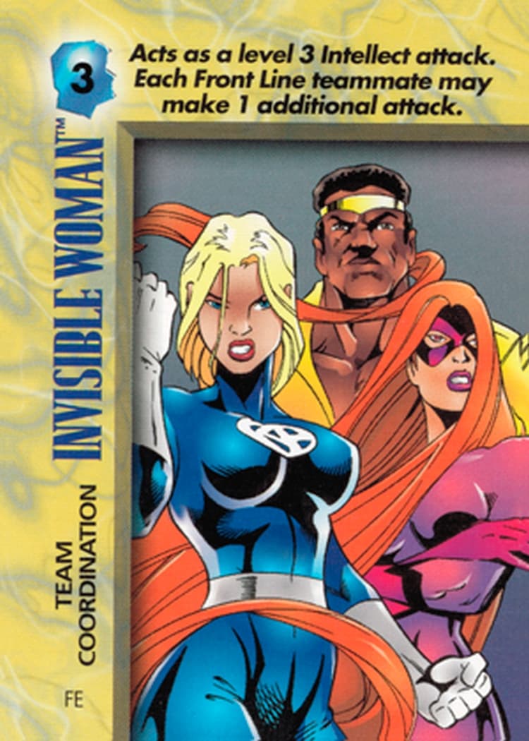 Invisible Woman Team Coordination — image 1