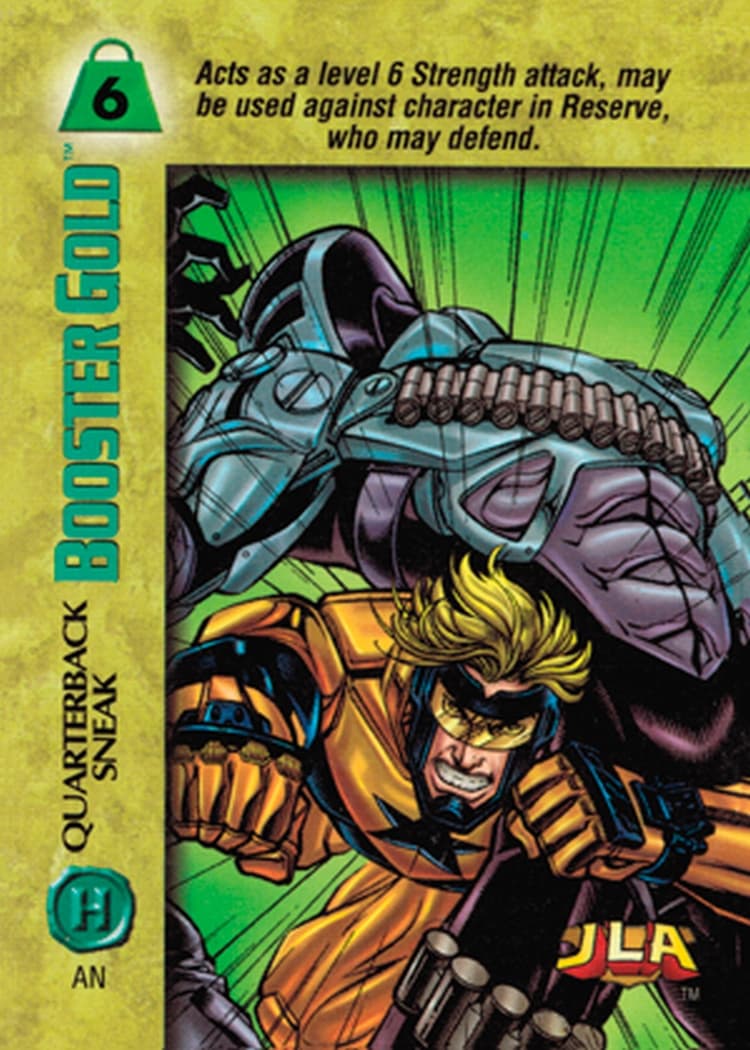 Booster Gold Quarterback Sneak — image 1