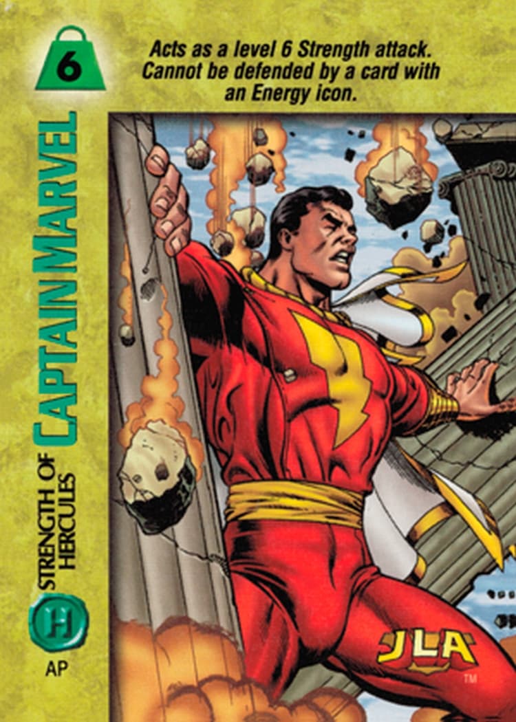 Captain Marvel Strength Of Hercules — image 1