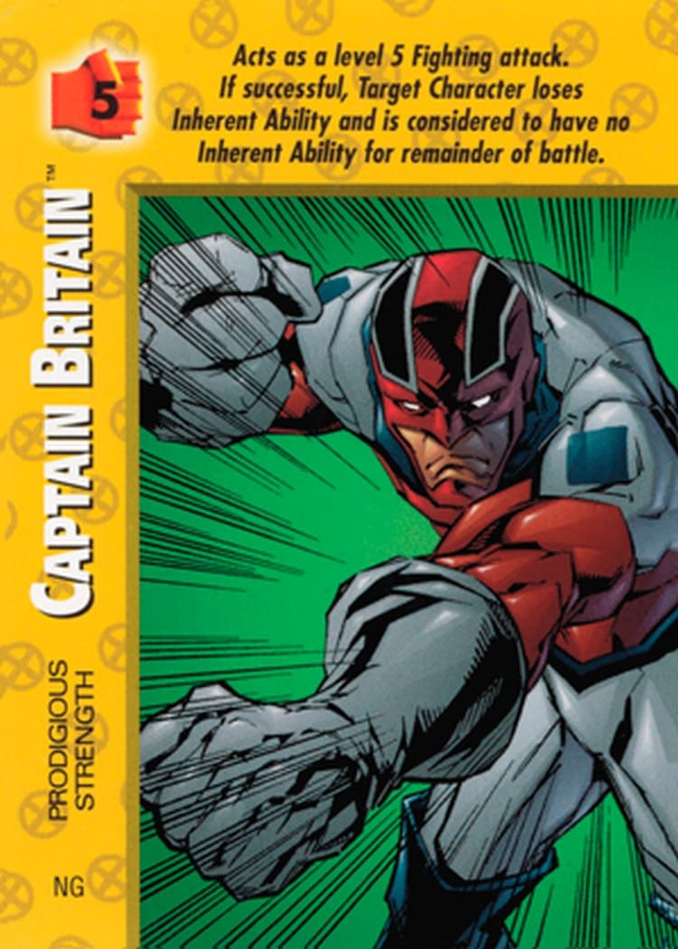 Captain Britain Prodigious Strength — image 1