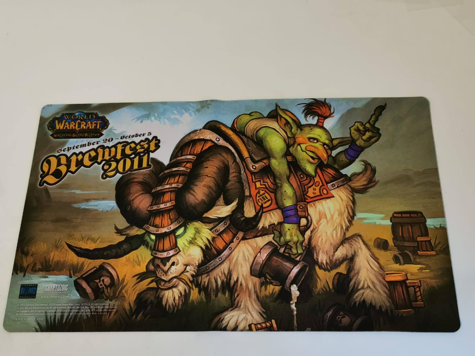World of Warcraft - Brewfest 2011 Playmat — image 1